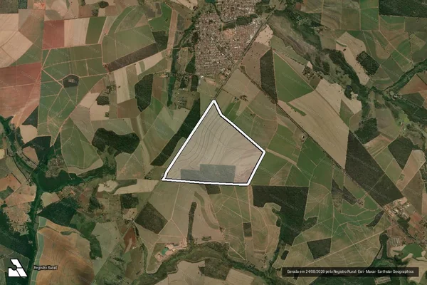 Imagem de satélite de Fazenda Jamaica em BOA ESPERANÇA DO SUL - SP