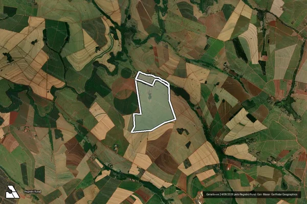 Imagem de satélite de Fazenda Bela Vista em IBITINGA - SP