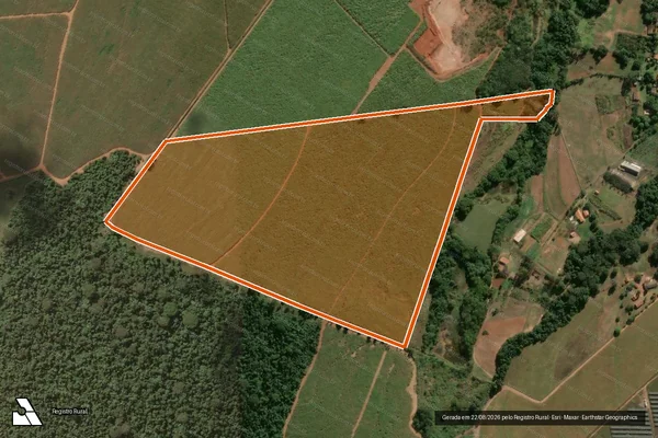 Imagem de satélite de Sitio Brandt em LEME - SP