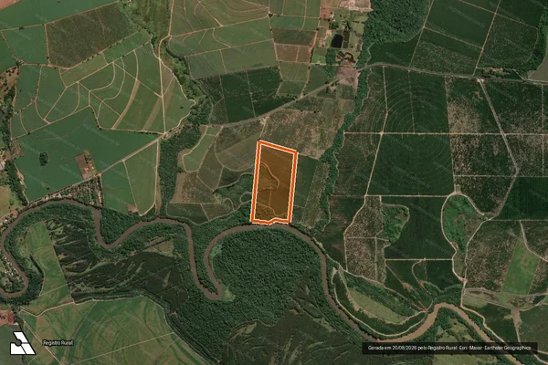 Imagem de satélite de Sitio Barra em MOGI GUAÇU - SP