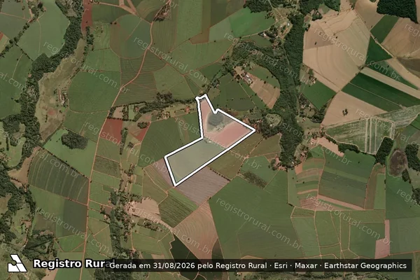 Imagem de satélite de Sitio Paio Dus Ipes em PIRASSUNUNGA - SP