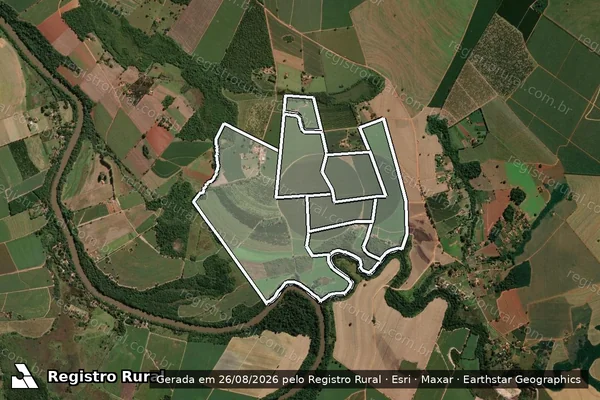 Imagem de satélite de Sitio Santa Tereza Da Bela Vista em PIRASSUNUNGA - SP