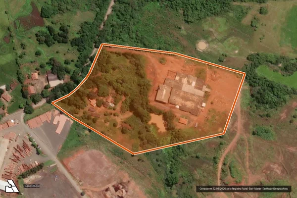Imagem de satélite de SITIO DO BARREIRO em SANTA CRUZ DA CONCEIÇÃO - SP