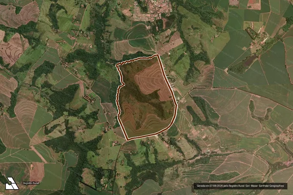 Imagem de satélite de Sitio Sao Jose em SANTA CRUZ DA CONCEIÇÃO - SP