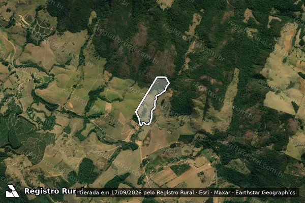 Imagem de satélite de SITIO SANTO HAROLDO em SÃO SEBASTIÃO DA GRAMA - SP