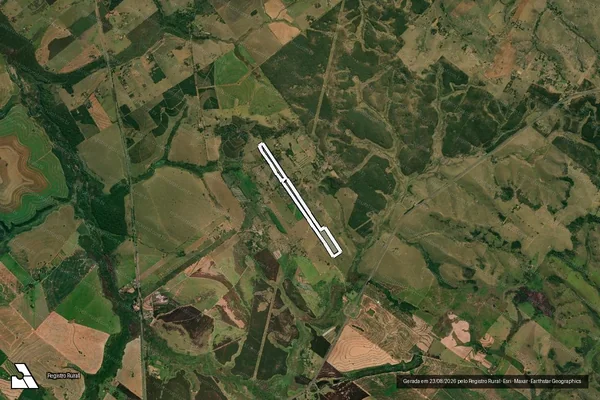 Imagem de satélite de SÍTIO SHINOHARA em MARÍLIA - SP