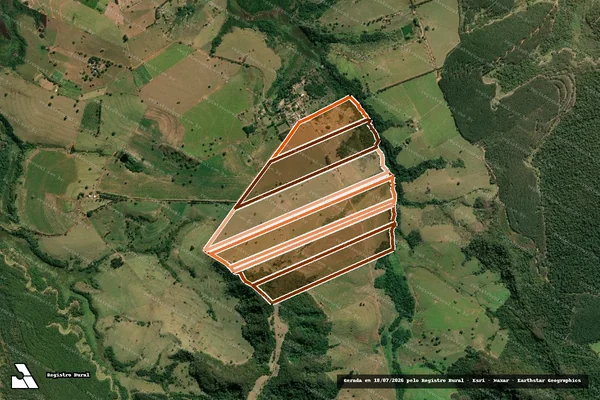 Imagem de satélite de Fazenda Marilia I e anexas em MARÍLIA - SP