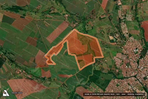 Imagem de satélite de SITIO COQUEIRAL em BARIRI - SP