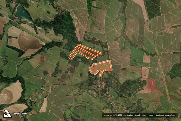 Imagem de satélite de Sitio Bambu em RIO CLARO - SP