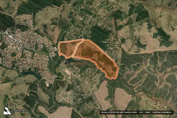 Imagem de satélite de Fazenda Dos Lagos em SÃO PEDRO - SP