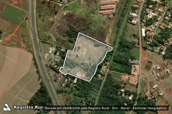 Imagem de satélite de HARAS EBENEZER em ARARAS - SP