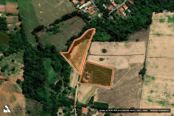Imagem de satélite de CHACARA DUAS FIGUEIRAS em LIMEIRA - SP