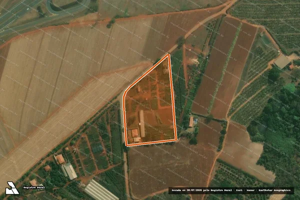 Imagem de satélite de Chacara Santa Tereza em LIMEIRA - SP