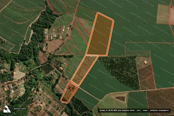 Imagem de satélite de SITIO CAMPO ALEGRE em LIMEIRA - SP