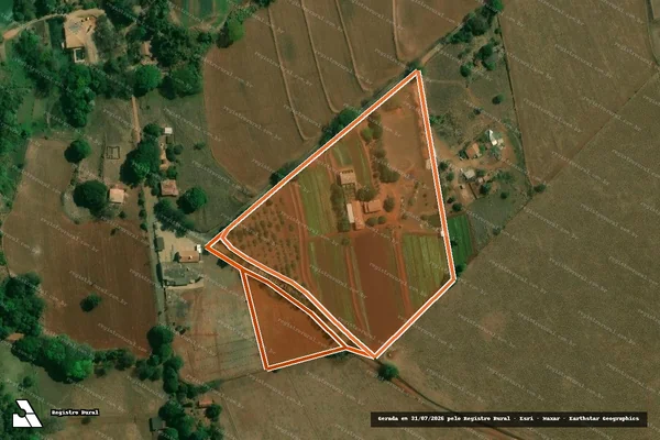 Imagem de satélite de CHACARA MORENO em LIMEIRA - SP