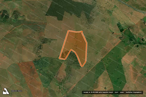 Imagem de satélite de Estancia Vale da Boa Vista em CAIUÁ - SP
