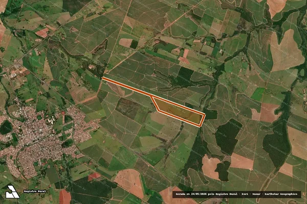 Imagem de satélite de FAZENDA PIONEIRA MARTINOPOLIS II em MARTINÓPOLIS - SP