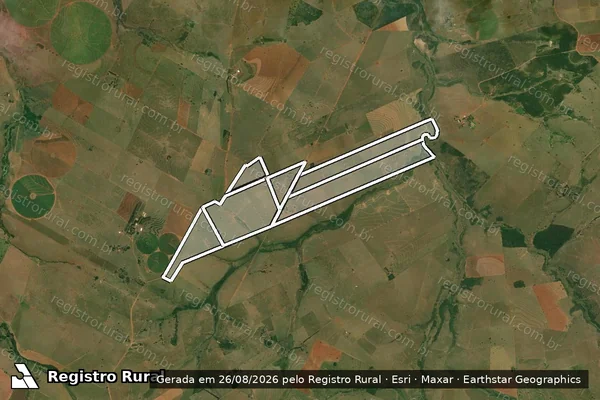 Imagem de satélite de SITIO SANTA TEREZINHA em PIQUEROBI - SP