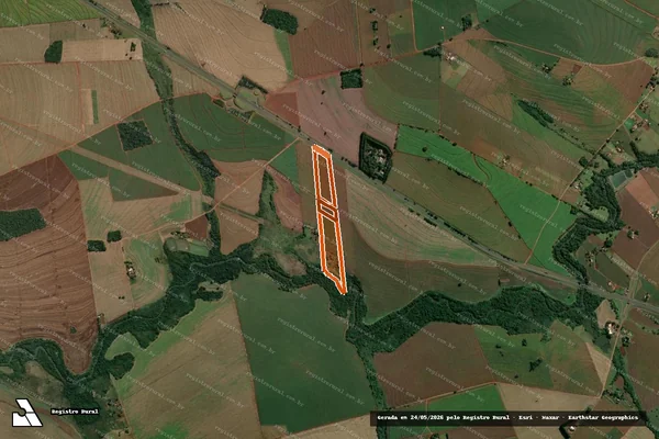Imagem de satélite de Sitio Santo Antonio em MARACAÍ - SP