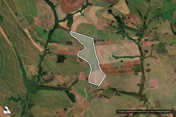 Imagem de satélite de Fazenda Santana 4 A em PARAGUAÇU PAULISTA - SP