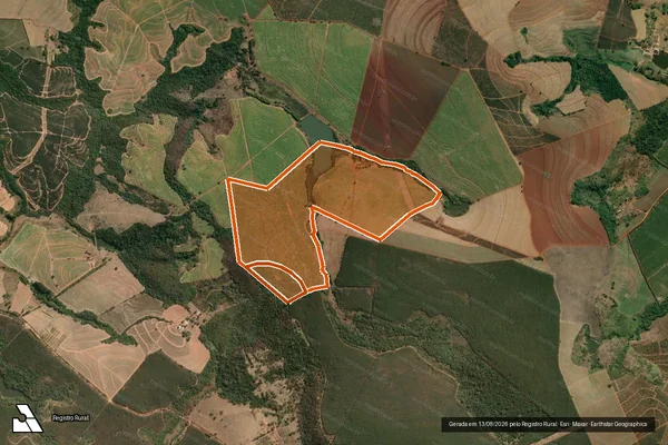 Imagem de satélite de Fazenda Retiro Da Fortaleza em SÃO JOÃO DA BOA VISTA - SP