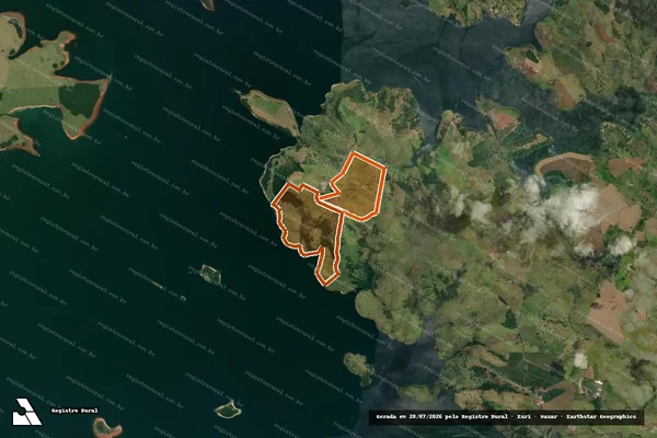 Imagem de satélite de SÍTIO SÃO JOSÉ em FARTURA - SP