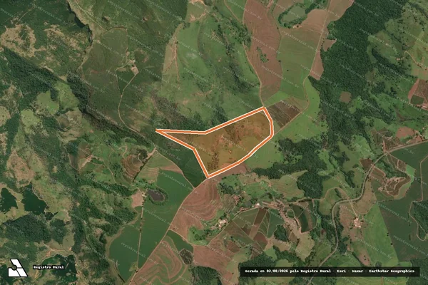 Imagem de satélite de SÍTIO MONTE ALTO em TIMBURI - SP