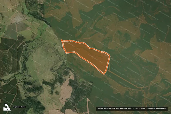 Imagem de satélite de Estancia Dom Bosco em BOTUCATU - SP