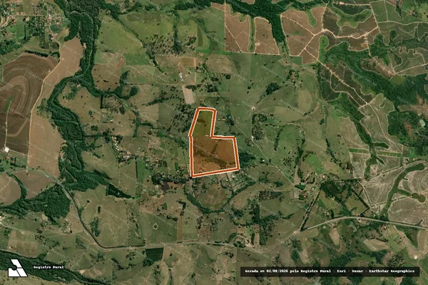 Imagem de satélite de Sitio Tomazella em CONCHAS - SP