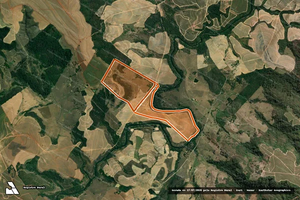 Imagem de satélite de Sitio Sao Lourenco em CHARQUEADA - SP