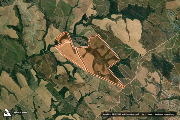 Imagem de satélite de FAZENDA TORQUATO em PIRACICABA - SP