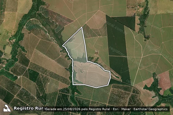 Imagem de satélite de Sitio Duas Cachoeiras em PIRACICABA - SP