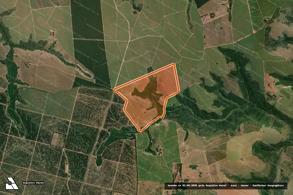 Imagem de satélite de SITIO VELHO em PIRACICABA - SP