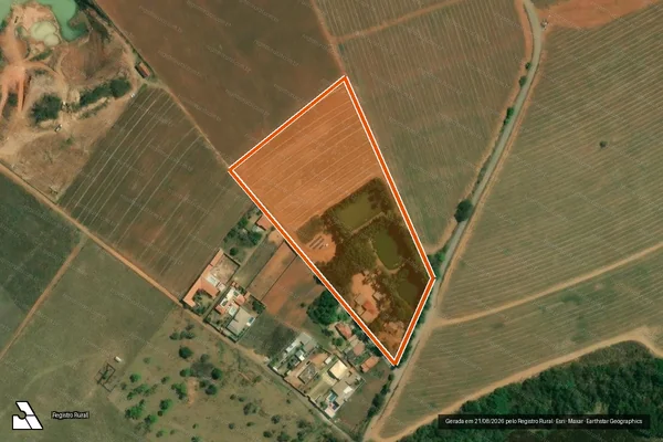 Imagem de satélite de Sitio Sao Pedro em PIRACICABA - SP