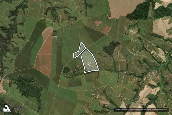 Imagem de satélite de Sitio Santo Antonio em RIO DAS PEDRAS - SP