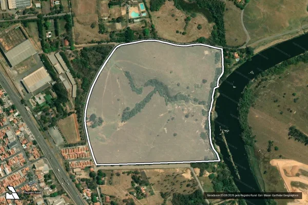 Imagem de satélite de SITIO SANTO ANTONIO em TIETÊ - SP