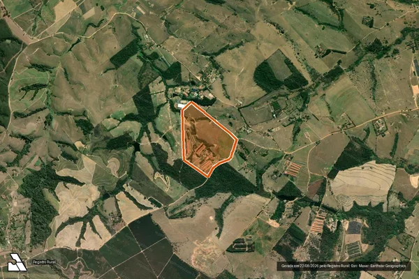 Imagem de satélite de Sitio Santa Matilde II em ITU - SP