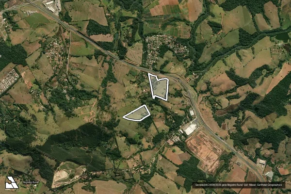 Imagem de satélite de Sitio Bela Vista em ITATIBA - SP