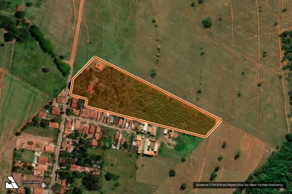 Imagem de satélite de Chacara Pupunha em BAURU - SP