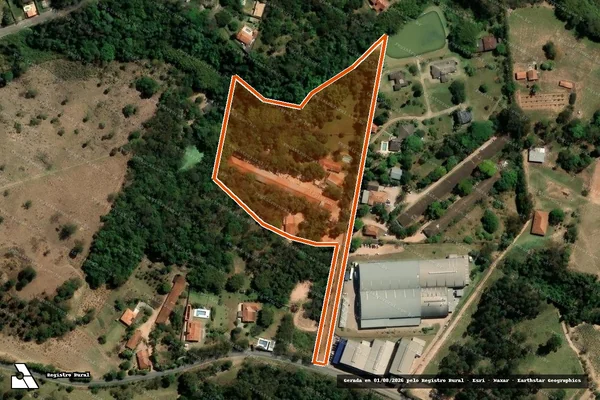Imagem de satélite de Sitio São Luis em VINHEDO - SP