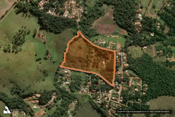 Imagem de satélite de Sitio Santo Antonio em ATIBAIA - SP