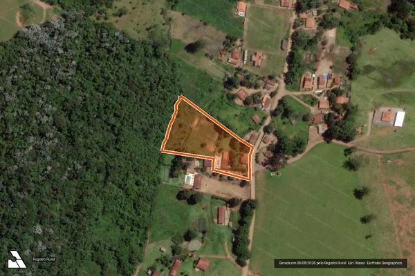 Imagem de satélite de Chacara Bragança da Uncao em VARGEM - SP