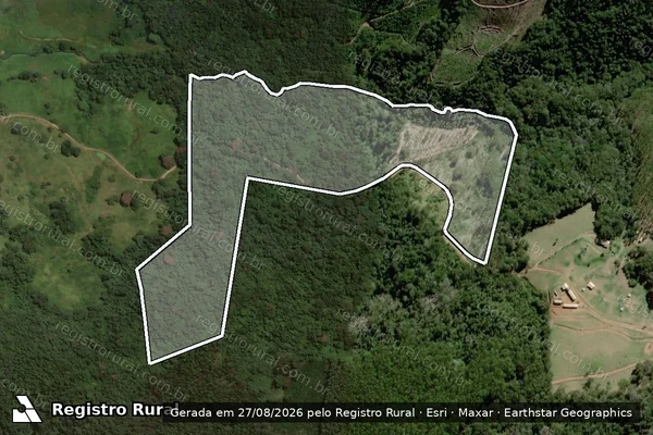 Imagem de satélite de Sitio N S Do Rosario em BRAGANÇA PAULISTA - SP