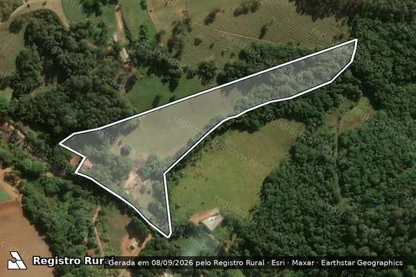 Imagem de satélite de Sitio Santo Antonio em BRAGANÇA PAULISTA - SP