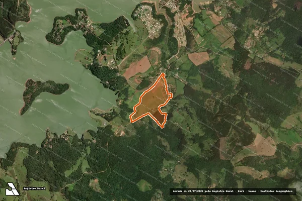 Imagem de satélite de Sitio Santo Antonio em VARGEM - SP