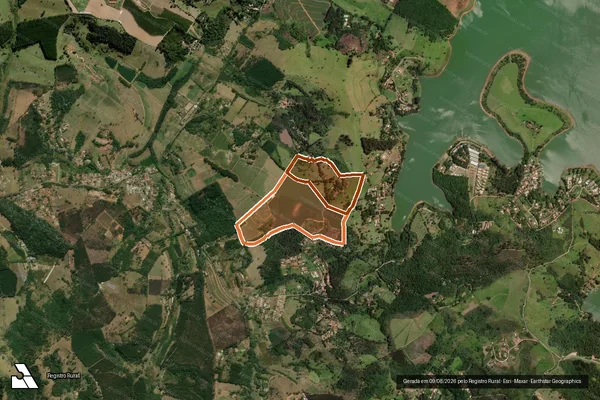 Imagem de satélite de Sitio Da Colina em BRAGANÇA PAULISTA - SP