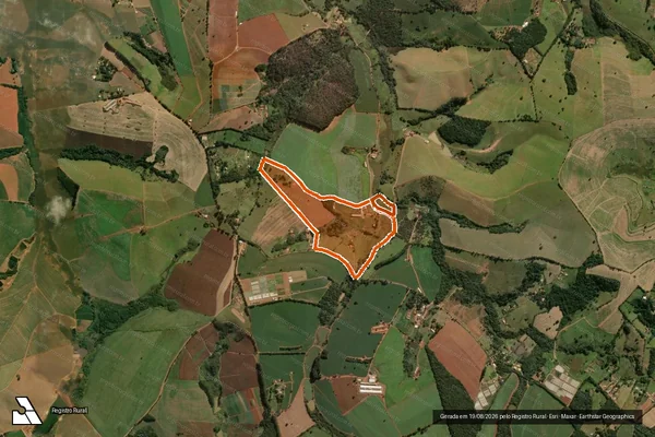 Imagem de satélite de Sitio Santa Luzia em BRAGANÇA PAULISTA - SP