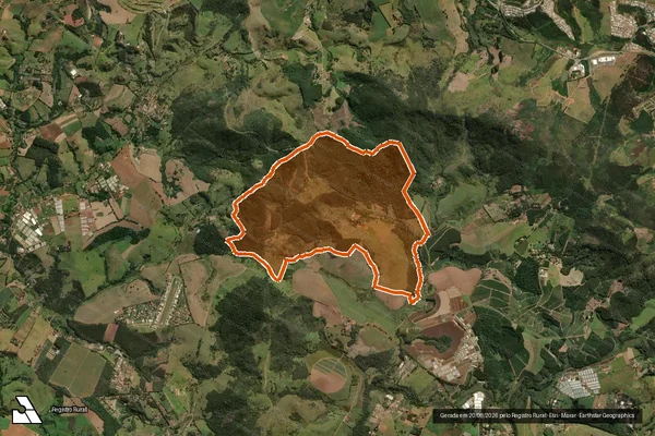 Imagem de satélite de Fazenda Do Trigo em BRAGANÇA PAULISTA - SP