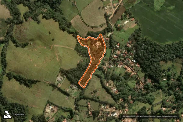 Imagem de satélite de Sem denominacao em PINHALZINHO - SP