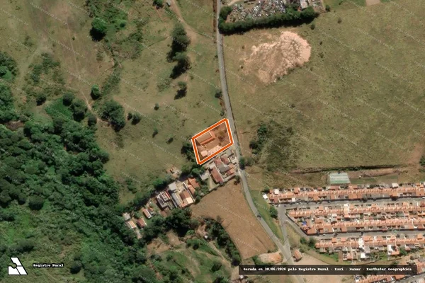 Imagem de satélite de CHACARA SANTA CARMEM em GUARATINGUETÁ - SP
